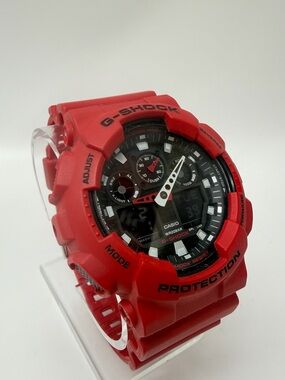 Casio G-Shock Red and Black Sport Watch